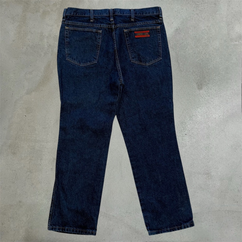 Wrangler Twenty X Competition Slim Fit Jeans Mens 38x30 Dark Wash Blue 25MWXSN